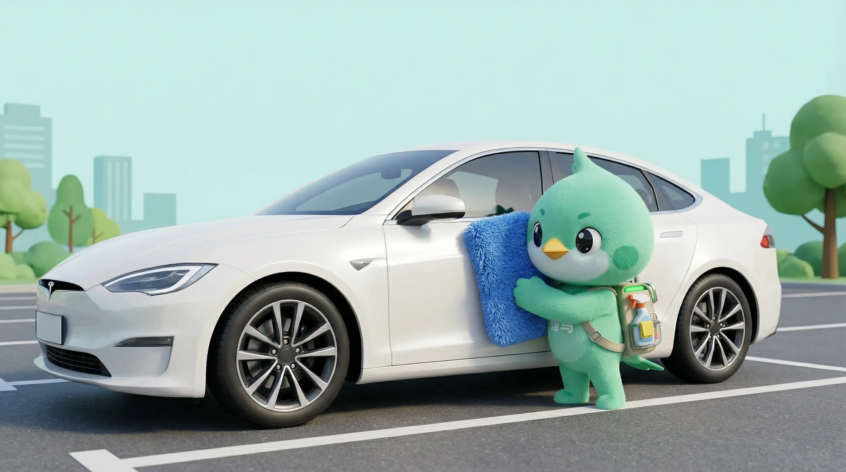 路边上门洗车
